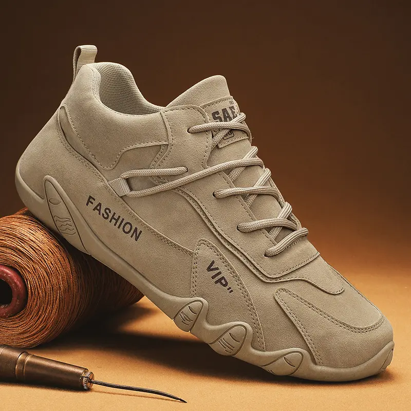 2025 new autumn and summer labor protection men's shoes for non-slip work and work shoes for men's outdoor casual sports shoes trendy shoes