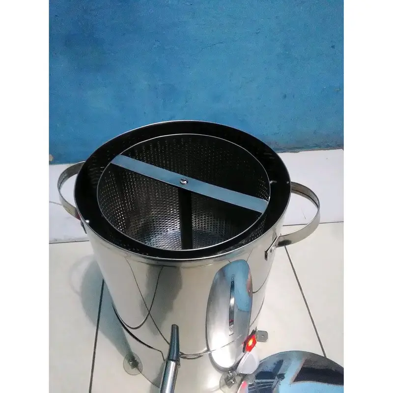 Mesin peniris minyak atau spiner otomatis kapasistas 10 Liter 2