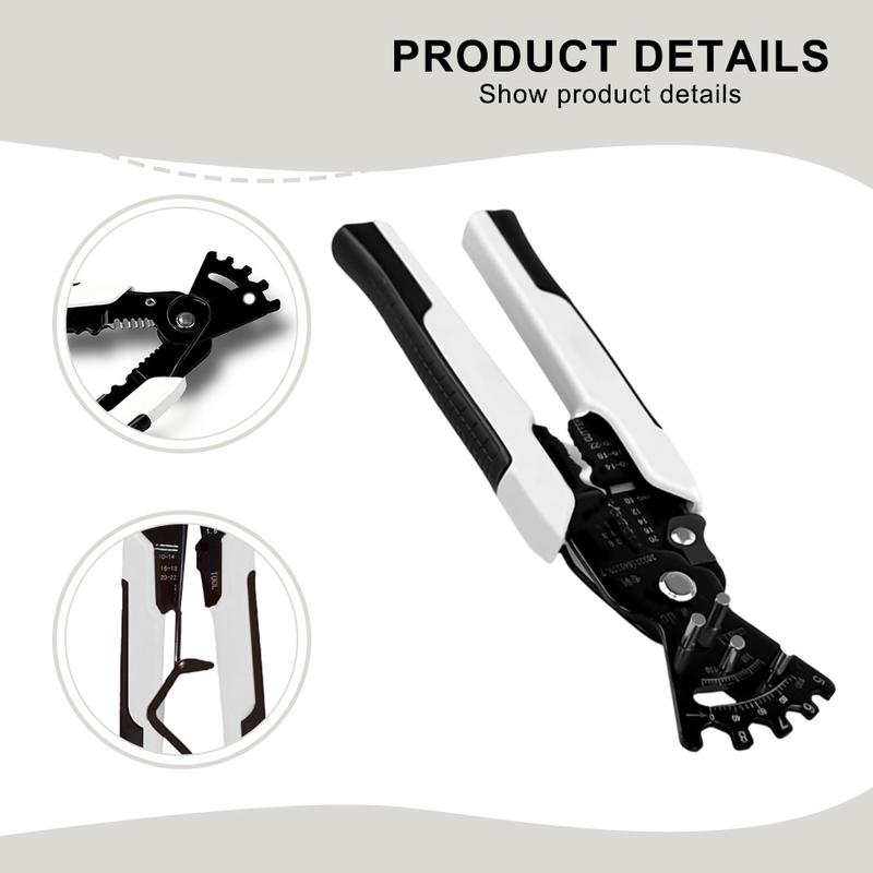 Product Introduction of Electrical Cutting Pliers 5-in-1 Wire Stripper Electrical Projects Efficient Cutting Mechanism 5 In 1 Wire Stripper Tool 0