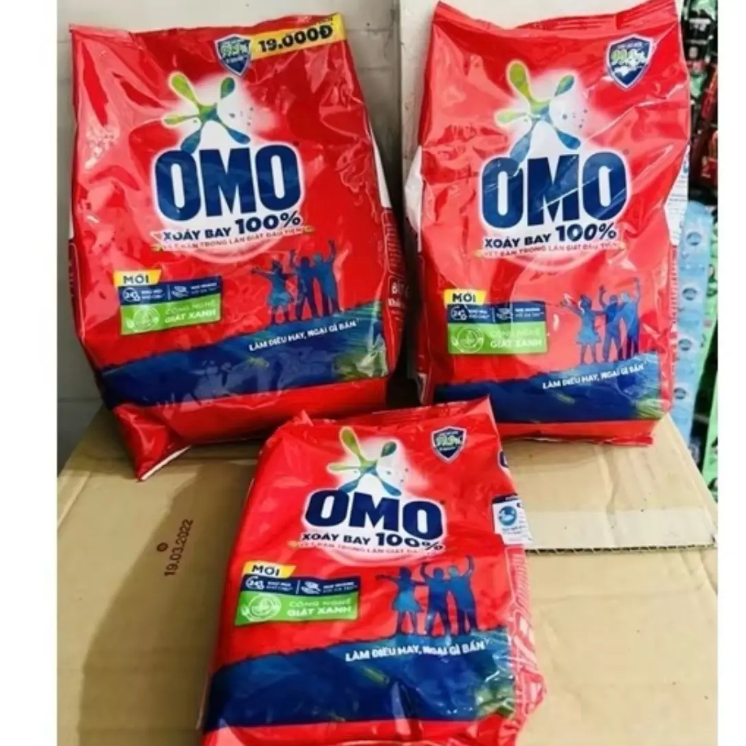 Bột giặt Omo 800g  comfort 720g combo 3 gói