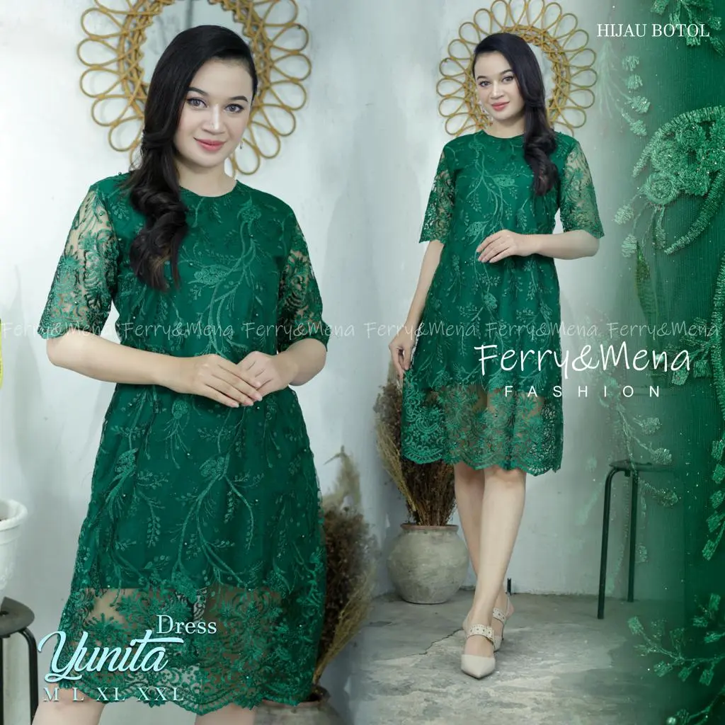 DRESS WARNA HIJAU / GAUN DRESS PESTA MEWAH ELEGAN / MIDI DRESS / DRESS KONDANGAN WANITA ELEGAN MODERN / DRESS WANITA / DRES KONDANGAN REMAJA KEKINIAN 2022 / GAUN PESTA INPORT MEWAH / DRESS GEREJA MODEL TERBARU 2022 / DRESS BROKAT / BAJU GEREJA/DRESS VIRAL