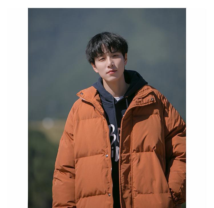 Product Introduction of [Official Genuine] Wolf Warrior Family 2024 New Cotton Jacket for Men Winter Lightweight Warm Down Cotton Coat Trendy Youth Boys Cold-Proof 25
