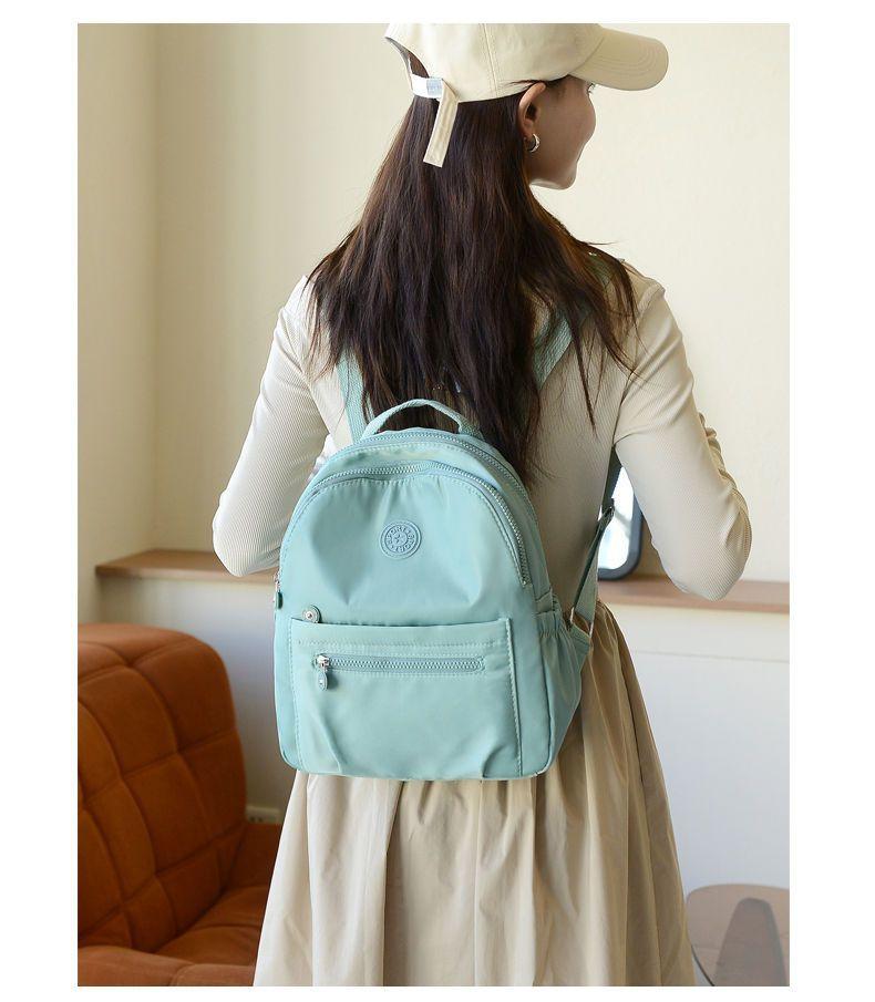 Product Introduction of Ba Lô, Qiannier, Dành Cho Nữ, Hàng Mới Về 2024, Thời Trang, Túi Du Lịch, Vải Oxford Nhẹ, Dễ Phối Đồ, Thích Hợp Cho Trường Học, Cặp Sách Nữ thanh lịch tích hợp ngăn phân loại Backpack Đeo Vai 11