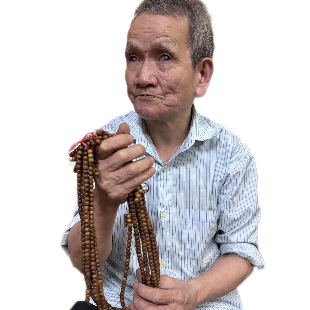 Vòng tay Gỗ Thơm chuỗi tràng 108 hạt  - An Yên - Thịnh Vượng