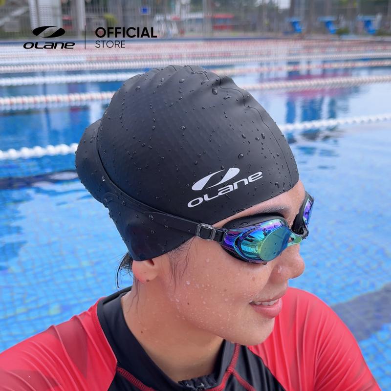 Mũ Bơi / Nón Bơi Silicon Người Lớn Olane Bio cho Nam và Nữ Sport 5