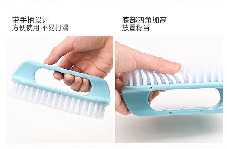 Product Introduction of Plastic Soft Wool Laundry Brush Multi-functional Household Cleaning Brush Ground Stall with Handle Laundry Brush 24