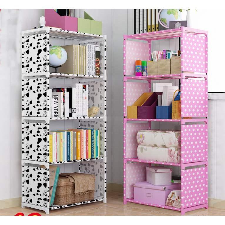 Wmx.ph Book Shelf 4 Layer DIY Bookshelf Organizer 4 Layer Storage ...