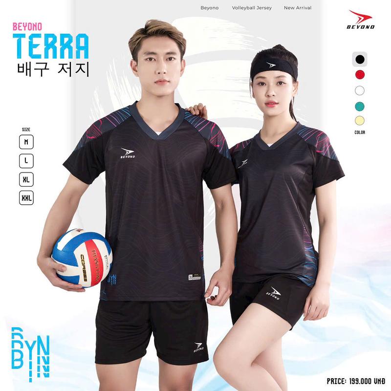 Bộ quần áo bóng chuyền BEYONO TERRA cao cấp chuẩn thi đấu,thấm hút mồ hôi cực đẹp -sport hoàng phúc
