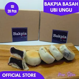 Bakpia Ubi Ungu isi 20pcs Vakum mer store Food Snack Makanan
