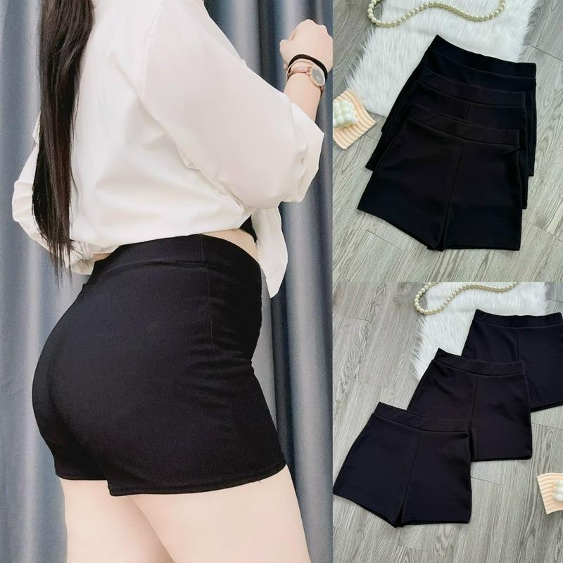 Product Introduction of Quần Short Biker Bigsize Nữ Cạp Cao Dáng Ngắn Tôn Dáng, Nâng V3, Quần Legging Chất Vải Umi Gân Cho Nữ Chuppy (50-95kg)- Q511 7