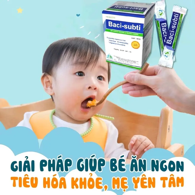 3 hộp men tiêu hóa baci subti: Rối loạn tiêu hóa như phân sống, tiêu chảy, khó tiêu, loạn khuẩn, đầy bụng... 5