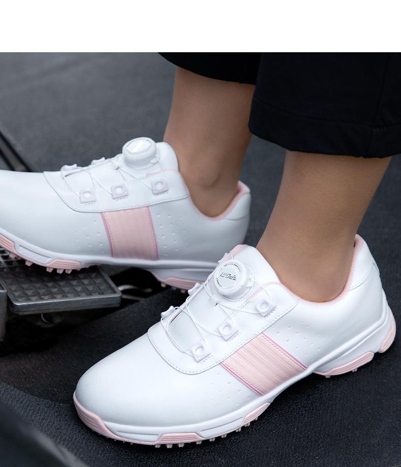 Product Introduction of [P] golf shoe women's casual sneaker knob shoelace nail-free shoes golf women's shoes waterproof shoes xz341 17