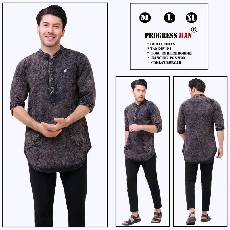Baju Koko Jeans Prograsman Original 6