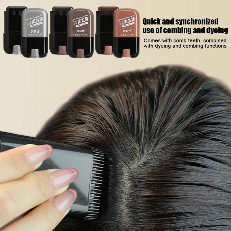 Product Introduction of Waterproof And Sweat-proof Hair Dye Comb Korean Hair Dye Comb Applicator Long Lasting Hair Color Pen Stick For White Gray Hair 11