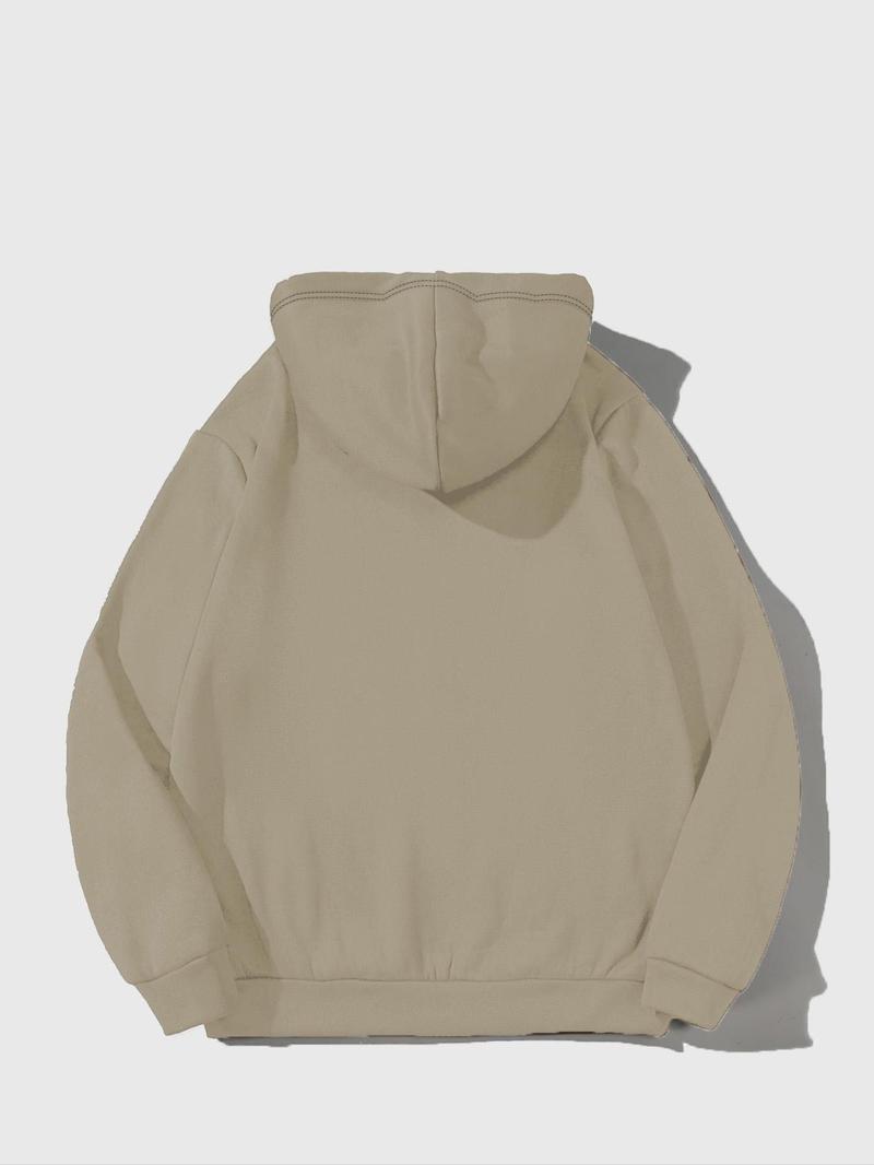 Product Introduction of Unisex Men's Angel Print Zip Up Warm Hoodie, Casual Drawstring Pocket Hooded Sweatshirt for Fall & Winter, Essential Hoodie, Going Out Outfits 13