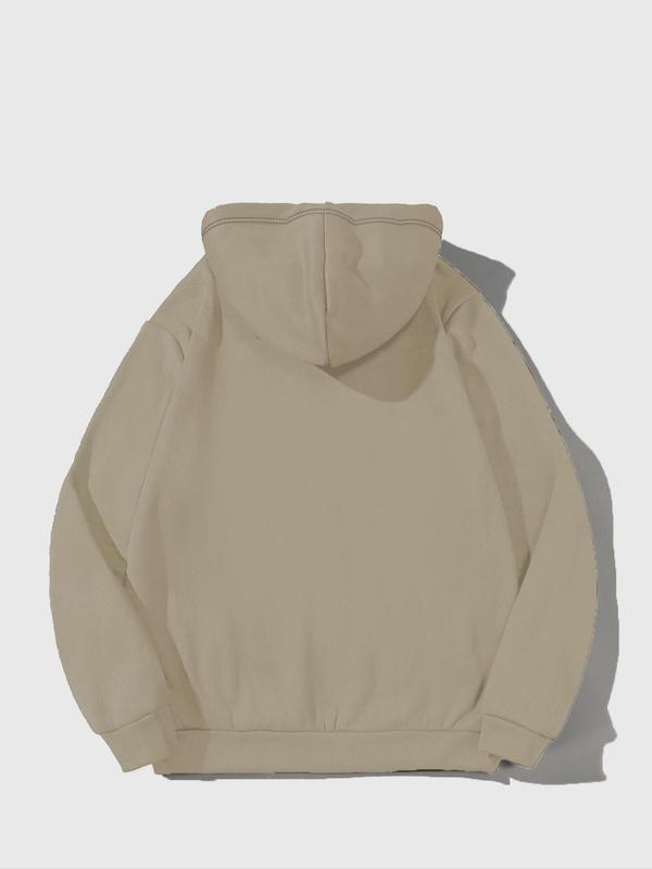 Unisex Men's Angel Print Zip Up Warm Hoodie, Casual Drawstring Pocket Hooded Sweatshirt for Fall & Winter, Essential Hoodie, Going Out Outfits 8