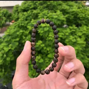 Gelang Gaharu Gahru Kalimantan Aquilaria Malaccensis Asli Super 6mm 100% Original