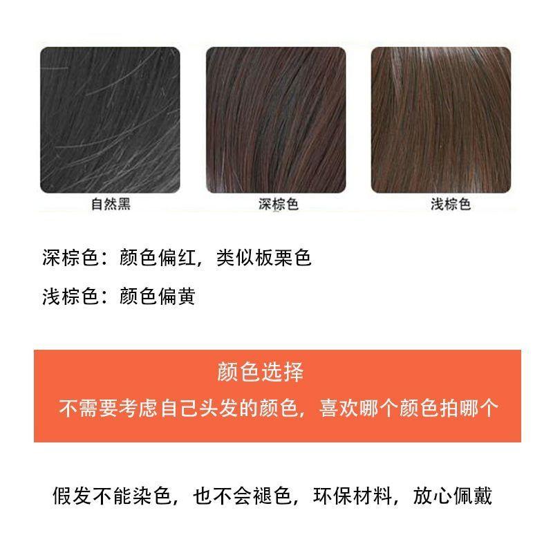 Product Introduction of Tóc Giả Trùm Đầu, Tóc Thẳng Dài Cho Nữ, Tóc Dài Như Thật, Tóc Mái Thẳng, Tóc Dài Trung Niên, Tóc Giả Cho Mẹ, Tóc Mái Thẳng, Tóc Dài Trung Bình Wig 4