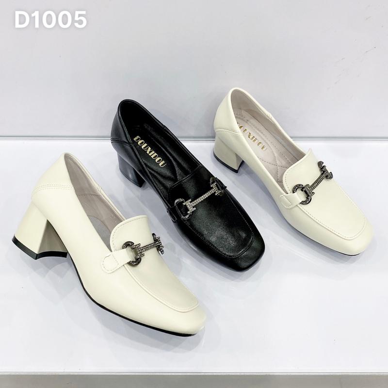  ISHOES - Giày Moca Nữ D1005 Cao 5CM Cao Cấp FULLBOX 
