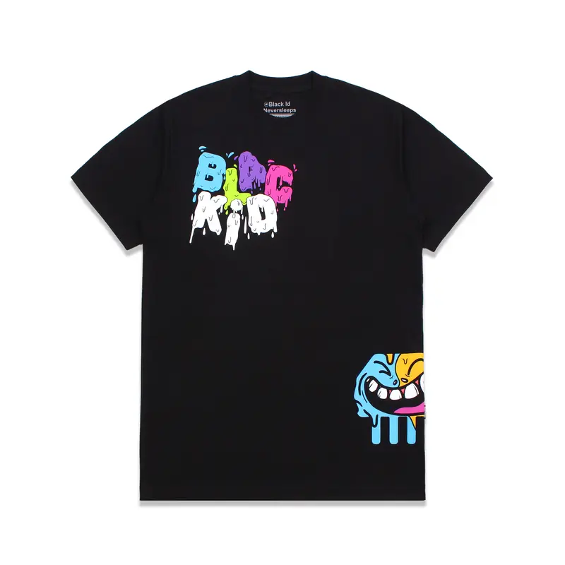 Black ID - T shirt Pria Lengan Pendek Hitam | Ts Nobu 0