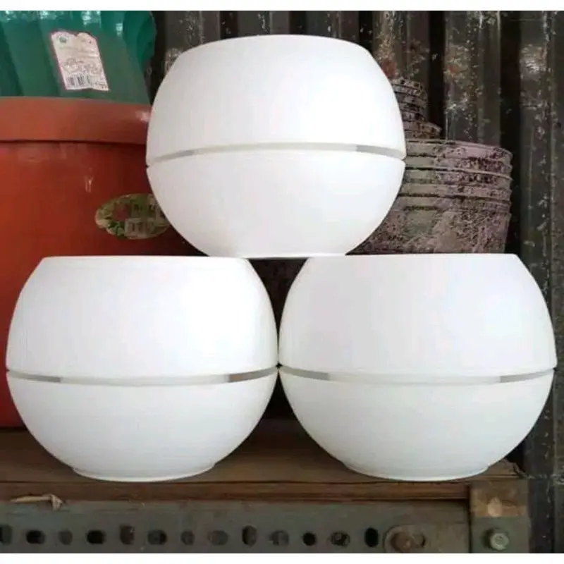 POT BOLA VIENA POT BOLA JUMBO BUNGA HIAS ARTIFICIAL PLASTIK