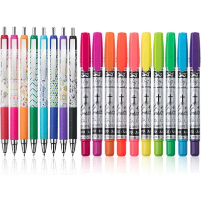 Mr Pen Bible Highlighters Pen 18-Pack Earth Tone Highlighters