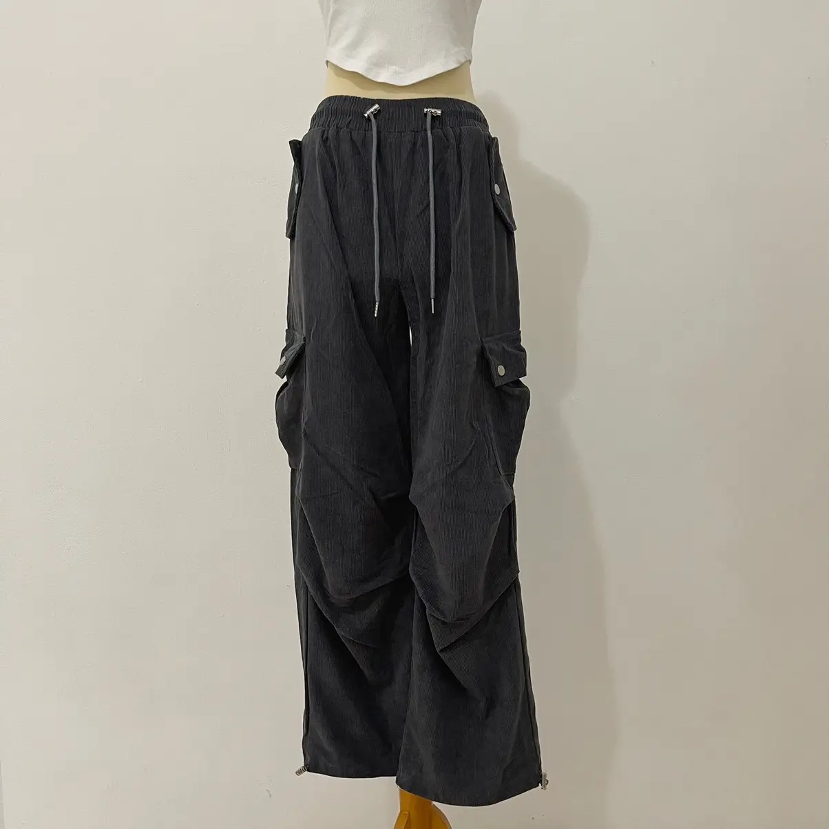 Curduroy Cargo Pants Celana - Ready Ori Bangkok | Premium Posh