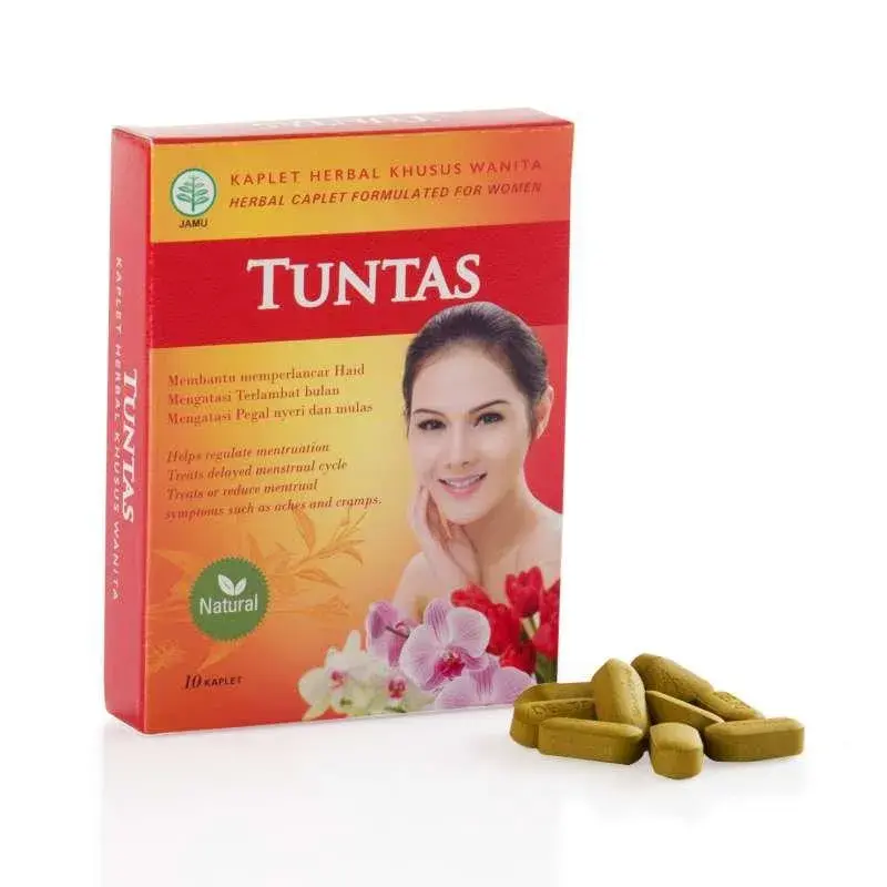 Tuntas Kapsul Untuk Nyeri dan Melancarkan Haid Datang Bulan Wanita 1