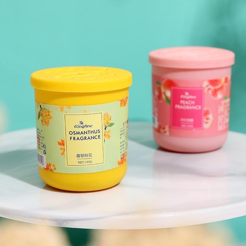 ￼Sáp Thơm Phòng Hương Hoa - Sáp Khử Mùi Nhà Vệ Sinh, Phòng Ngủ, Ô Tô 7 Mùi Hương Hộp 190g Tiện Lợi 3