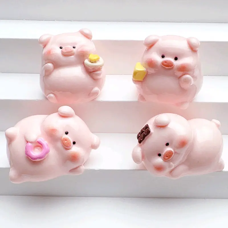 Đồ trang trí con heo mini, heo hoạt hình. Decor Decor Phòng 4