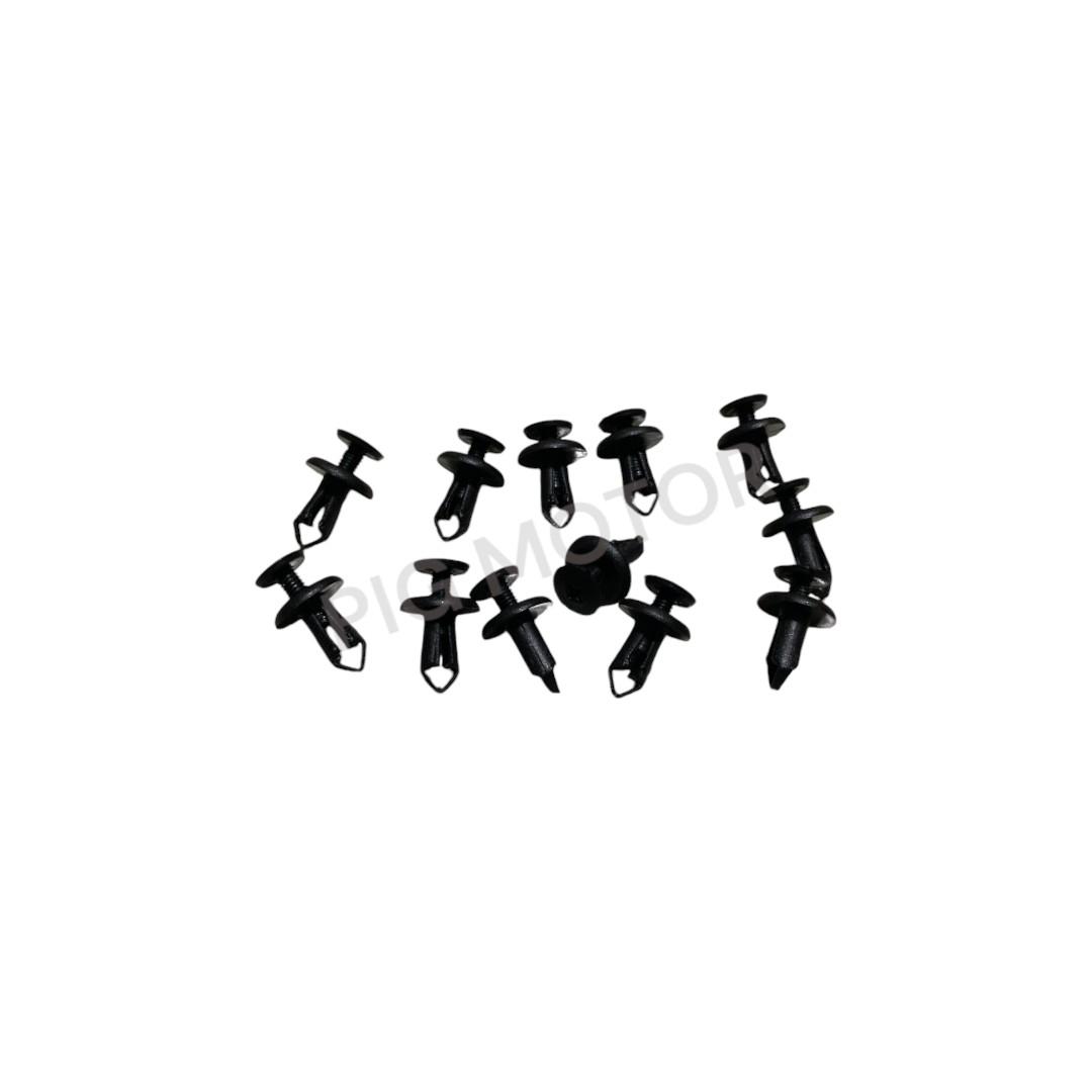 หมุดชุดสี กิ็ฟล็อคชุดสี หมุดพลาสติก ( ขนาด 6 มิล ) FINN/SPARK115I/NMAX/AEROX/XMAX/R15/MSLAZ/EXCITER/