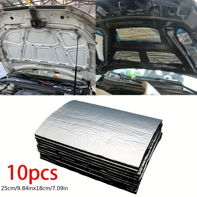 Car Van Sound Deadening Insulation (10 Sheets), 5mm Car Van Sound Deadening Insulation, Noise & Heat Reduce Car Van Sound Deadening Insulation for Car Repair 4