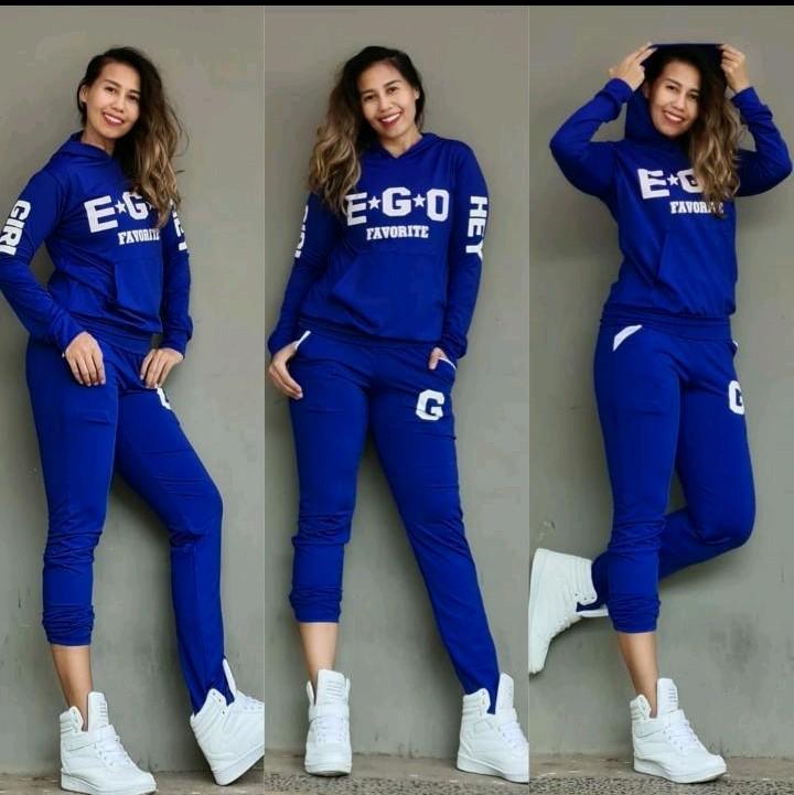 setelan olahraga Hoodie set 1