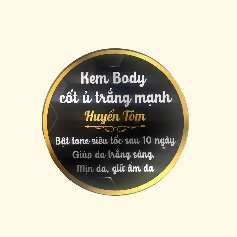 Kem Body Cốt Ủ Trắng Mạnh Huyền Tôm Bật Tone Siêu Tốc Sau 10 Ngày Giúp Da Trắng Sáng Mịn Da Giữ Ẩm Da 0