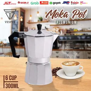 moka pot maker 6 cup / coffee pot / kopi maker / Moka pot coffee maker 6cup