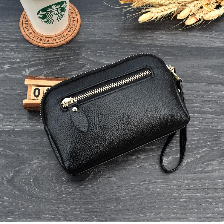 Product Introduction of Túi Xách Nữ PU Mới, Gian Hàng Đơn Giản, Túi Cầm Tay, Màu Trơn, Mặt Mềm, Túi Điện Thoại Di Động 6
