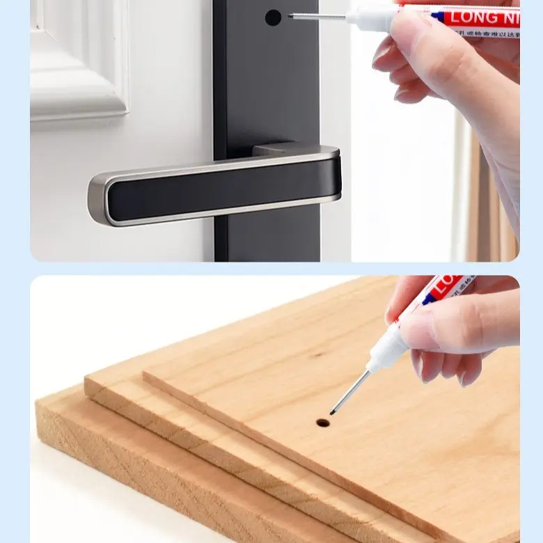 Combo 20 Bút Đánh Dấu Ngòi Dài 2cm - Bút Lấy Dấu Lỗ Sâu Đa Năng Khô Nhanh 3