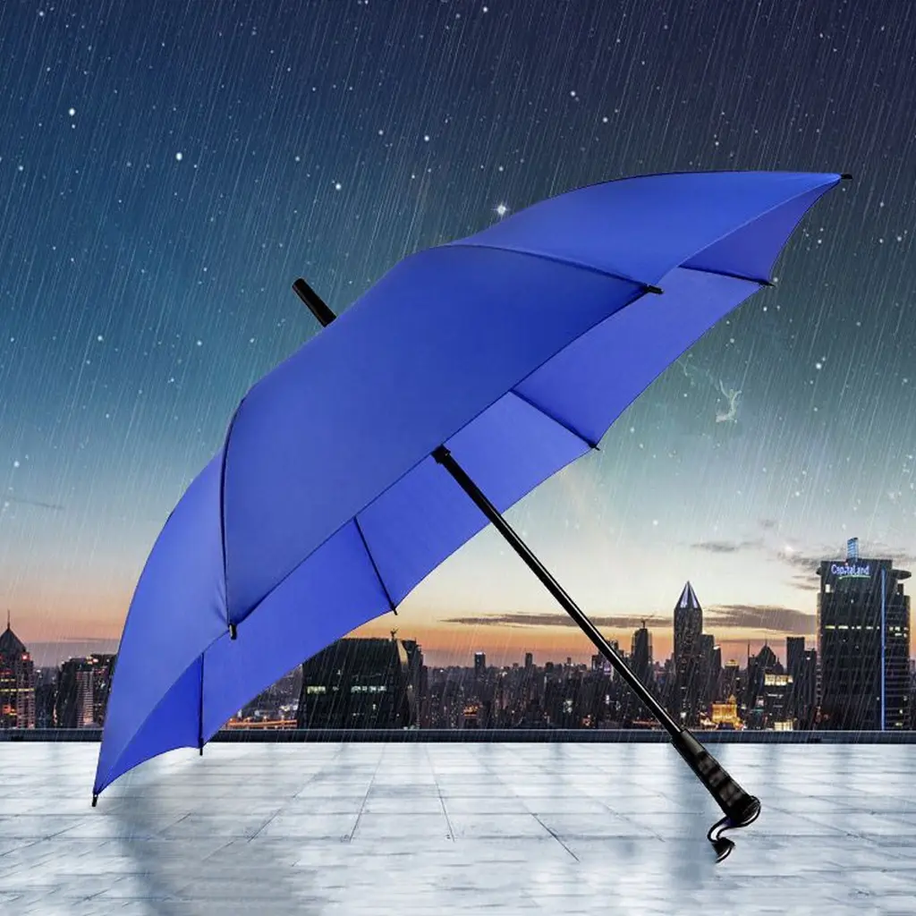 BISA COD P5592 Payung Besar Polos Warna Warni / Payung Simple Polos Impor / Payung Style Korea Jepang / Umbrella Fashionable Biru Hijau Merah Gagang