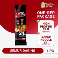 Gambar ONE-REP PACKAGE - L-Men Platinum Noodle Semur Daging Tinggi Protein 24g / saji - Mie Panggang Lebih Rendah Kalori & Garam dari Nutrimart Store Kota Administrasi Jakarta Utara 1 Tokopedia