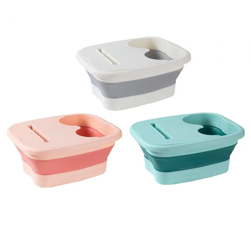 Folding Foot Tub Foot Massage Foot Tub Bucket Foot Bath Tub Foot Bath Basin for Pedicure Foot Soak Soaking Feet Home Foot SPA