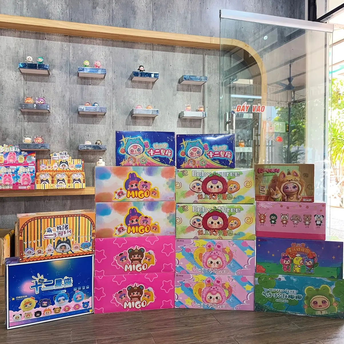 Box Baby Three các bản, Migo, Kimmon,… cập nhật theo ngày, có sẵn tại nhà F.R