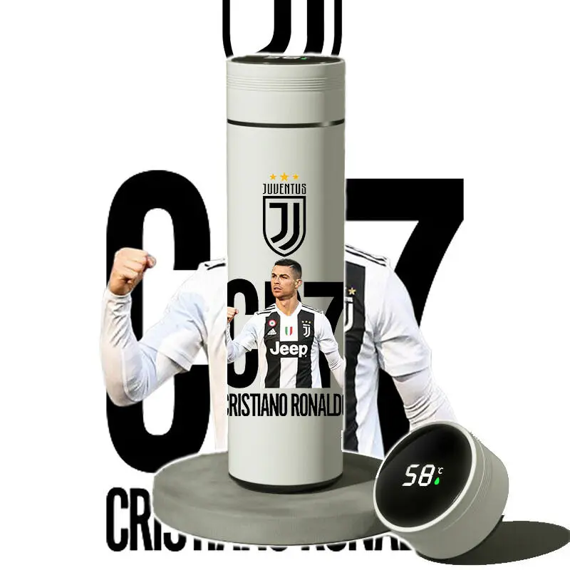 Cốc Giữ Nhiệt, Thể Thao Bóng Đá, Thép Không Gỉ 304, CR7 Cristiano Ronaldo, Cách Nhiệt, Ấm Nước Bảo Quản Lạnh, Real Madrid CF, Juventus F.C., Thiết KếQuà Tặng Bé Trai, Manchester United 8