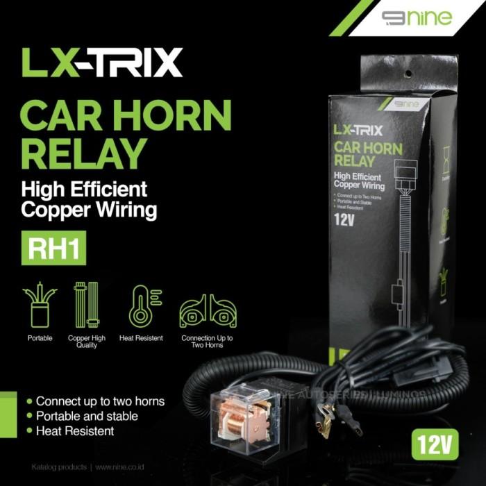 Gambar Kabel Relay Set Klakson Horn LUXIMOS RH1 LX Trix Car Horn Relay dari bohlamhid Kota Tangerang Tokopedia
