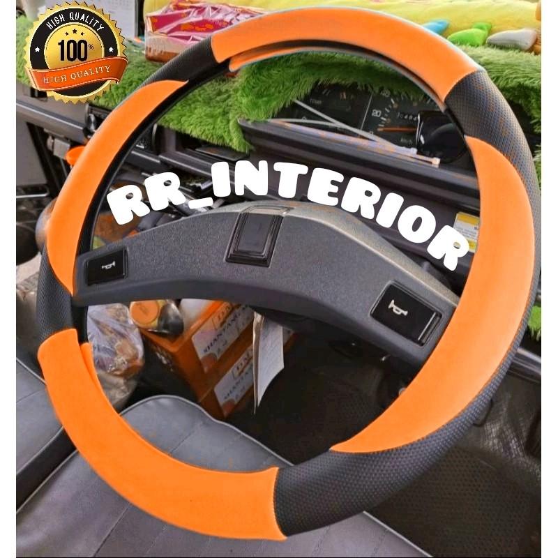 sarung stir mobil l300,sarung stir canter, sarung stir mobil gran max,cover stir mobil motof sabit, steering wheel covers Car 9