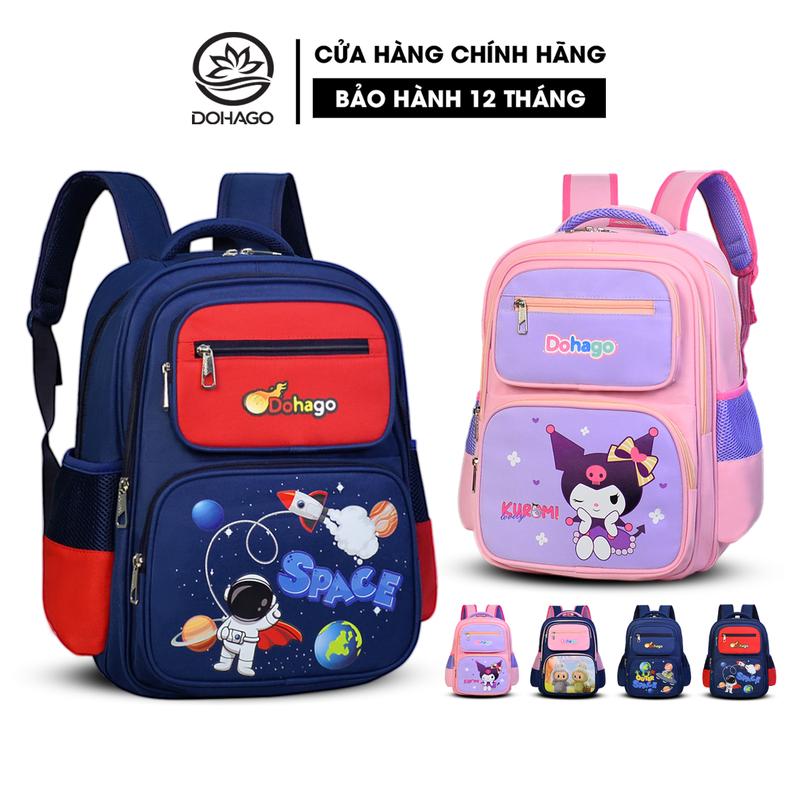 Balo Học Sinh DOHAGO Cho Bé Trai Bé Gái Tiểu Học Dung Tích Lớn Nhiều Màu Sắc - BLHS01