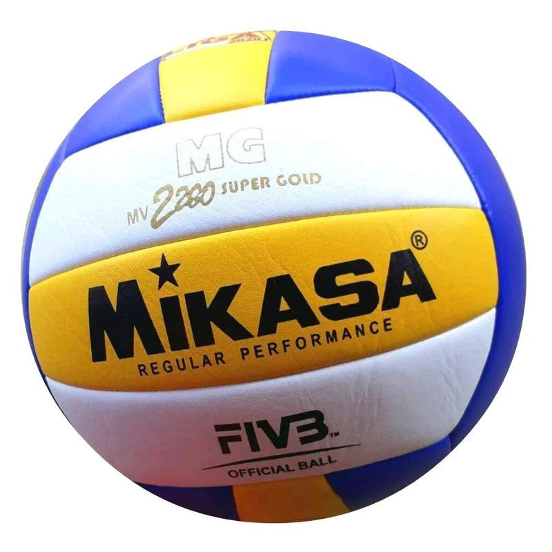 Bola Voli Mikasa MV2200 Super Gold Kualitas Premium - Gratis Pentil, Jaring, Pompa - Ball 3
