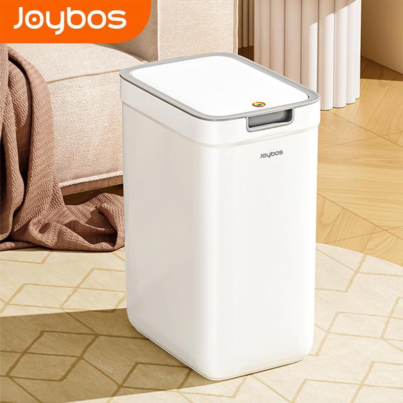 Trash Can with Lid, 1 Count Wall Mounted Or Ground Waste Can, Press The Lid To Open Waste Bin for Bathroom, Kitchen and Other Places 0