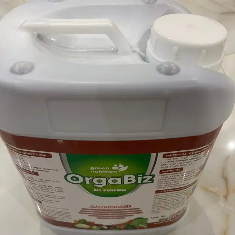 Orgabiz - Phân bón hữu cơ cao cấp nhập khẩu nguyên can từ Thổ Nhỹ Kỳ 0