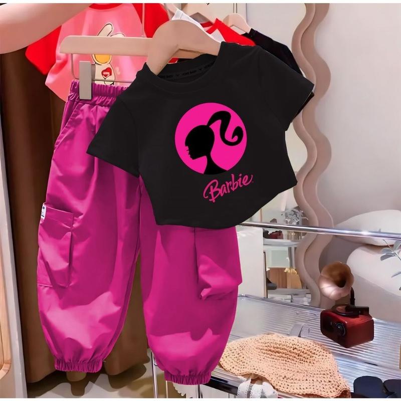 Product Introduction of Setelah Barbie Anak Perempuan 1-5 Tahun Lengan Pendek 2