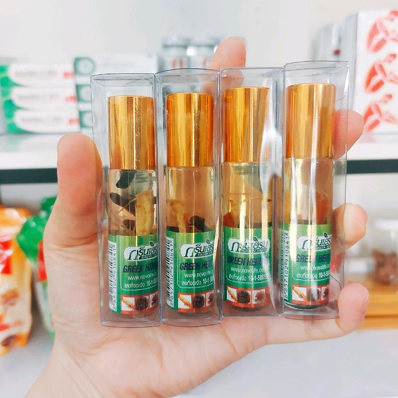 combo 3 dầu sâm lăn của thái Dung tích : 8ml  Xuất xứ : Thái Lan